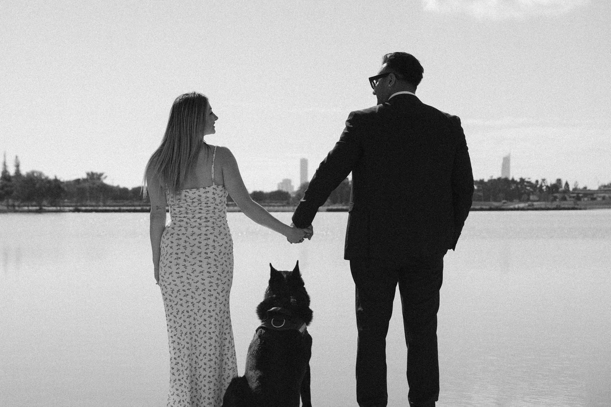 Kate & John — Golden Sunset Processional
